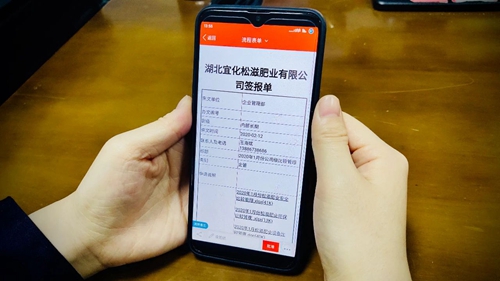 線上辦公零接觸！松滋肥業信息化在戰“疫”之中顯身手(圖2)
