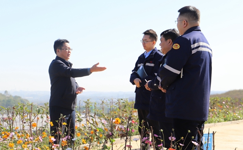 王大真到松滋肥業、楚星公司、股份公司和新項目現場調研(圖2)