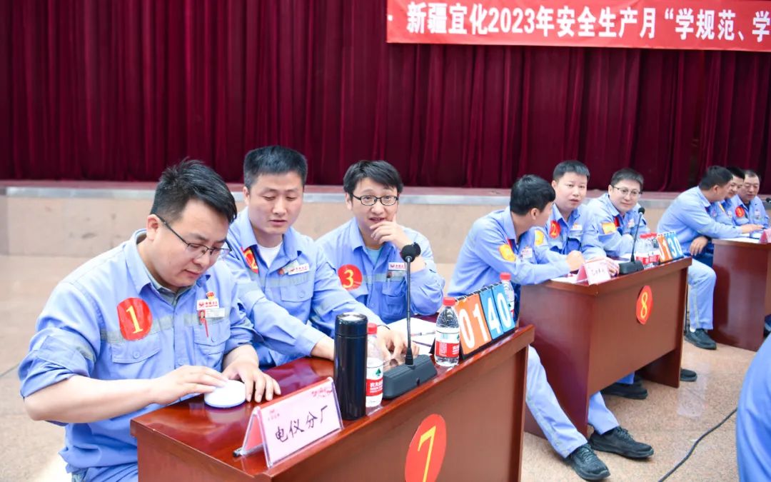 學規范學標準學規程!新疆宜化開展安全知識競賽(圖4) 圖片